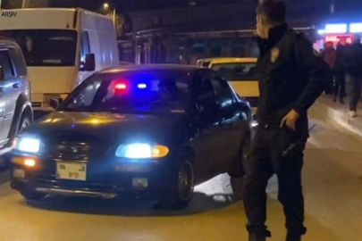 Aydın'da usulsüz çakar kullanan sürücüye 174 bin lira ceza