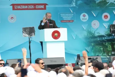 Cumhurbaşkanı Erdoğan'dan Edirne'de yatırımlar ve 'Türkiye Yüzyılı' vurgusu