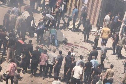 Gazze'de işgalciler sivil aracı bombaladı: 3 şehit
