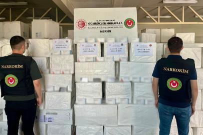Gümrüklerdeki uyuşturucu kaçakçılığıyla mücadelede 3,5 yılda 108,7 tonluk yakalama