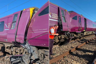 İngiltere'de iki yolcu treni çarpıştı: Ölü ve yaralılar var
