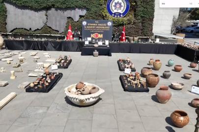 İstanbul’da kaçakçılık operasyonu: 10 bin 185 tarihi eser ele geçirildi