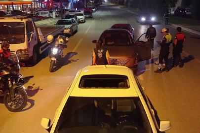 Malatya'da trafik ihlali yapan araçlara para cezası verildi