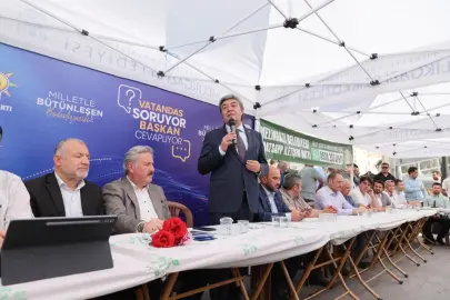 Mustafa Palancıoğlu Gesililerle buluştu