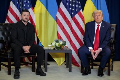 ABD Başkanı Trump, Ukrayna Devlet Başkanı Zelenski ile görüştü