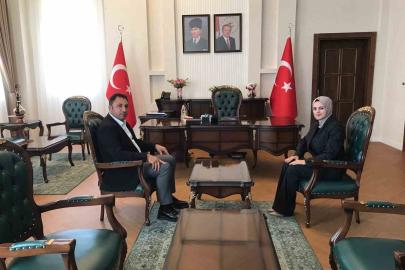 Cengiz’den Kaymakam Bayguş’a hayırlı olsun ziyareti