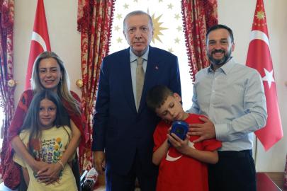 Cumhurbaşkanı Erdoğan, Joshua Harris'i kabul etti