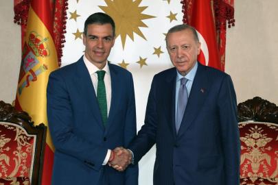 Cumhurbaşkanı Erdoğan, Pedro Sanchez ile görüştü