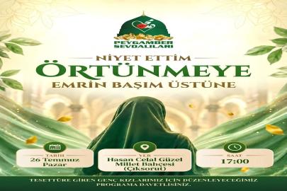 Gaziantep'te "Niyet ettim örtünmeye" programına davet