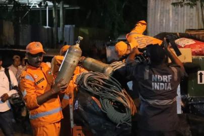 Hindistan'da hidroelektrik projesinin tünelinin çökmesi sonucu 10 kişi öldü
