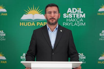 HÜDA PAR’dan Gazze çağrısı: Tek çözüm siyonistlere karşı askerî bir duruş sergilemektir