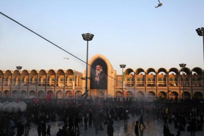 İran'ın eski lideri Hamaney için Tahran'da cenaze namazı kılındı