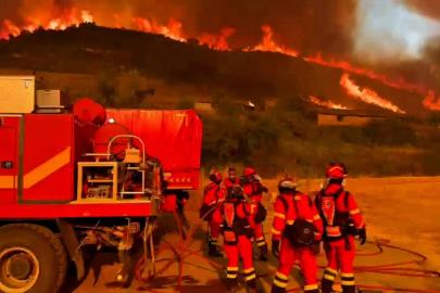 İspanya'da orman yangını büyüyor: 12 bin hektar küle döndü