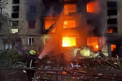 Kiev'e yoğun hava saldırısı: 27 ölü, 70 yaralı