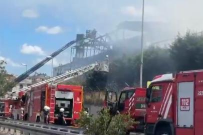Maltepe'de restoranda çıkan yangın söndürüldü