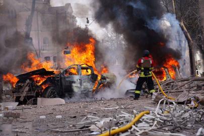 Rusya'dan Kiev'e yoğun saldırı: 8 ölü, 34 yaralı