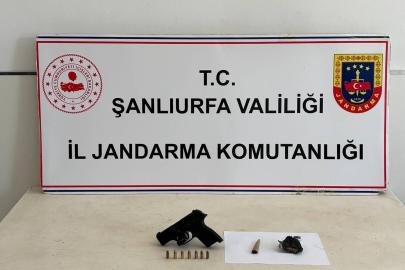 Şanlıurfa’da uyuşturucu ve ruhsatsız tabanca ele geçirildi
