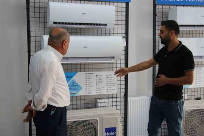 Van’da kavurucu sıcaklar klima satışlarını artırdı