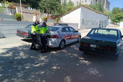 Yozgat'ta drift atan 2 sürücüye 560 bin lira ceza uygulandı