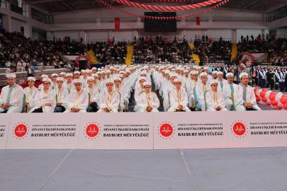 Bayburt’ta 246 öğrenci hafızlık icazeti aldı
