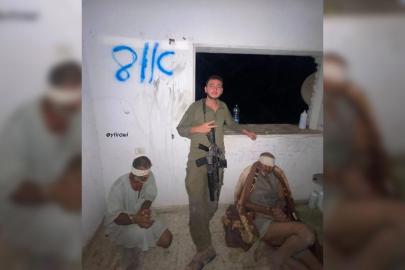 Gazze'de 3 fotoğrafla belgelenen vahşet: İsrail iki yaşlı Filistinliyi canlı kalkan yaptıktan sonra infaz etti