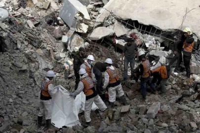 Gazze'de enkazlardan 112 şehidin naaşı çıkarıldı