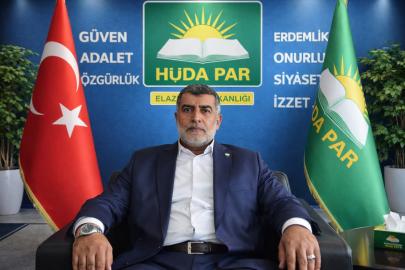 HÜDA PAR Elazığ İl Başkanı Suiçer: Cuma tatili yeniden uygulanmalı 
