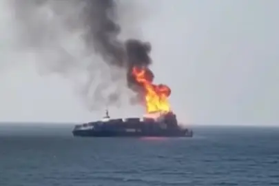 Karadeniz’de su ısındı! Konteyner gemisi vuruldu