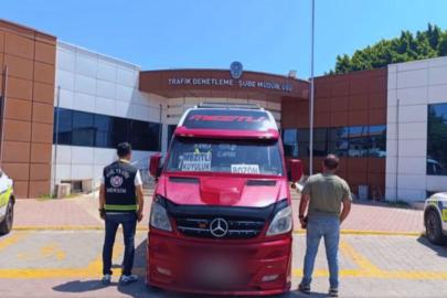 Mersin'de trafikte ters şeritte giden sürücünün ehliyetine el konuldu